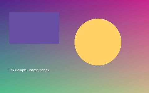The same graphic after JPEG compression